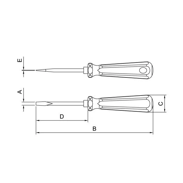 Chave De Fenda Ponta Chata 3X75 mm (1/8x3") Tramontina PRO