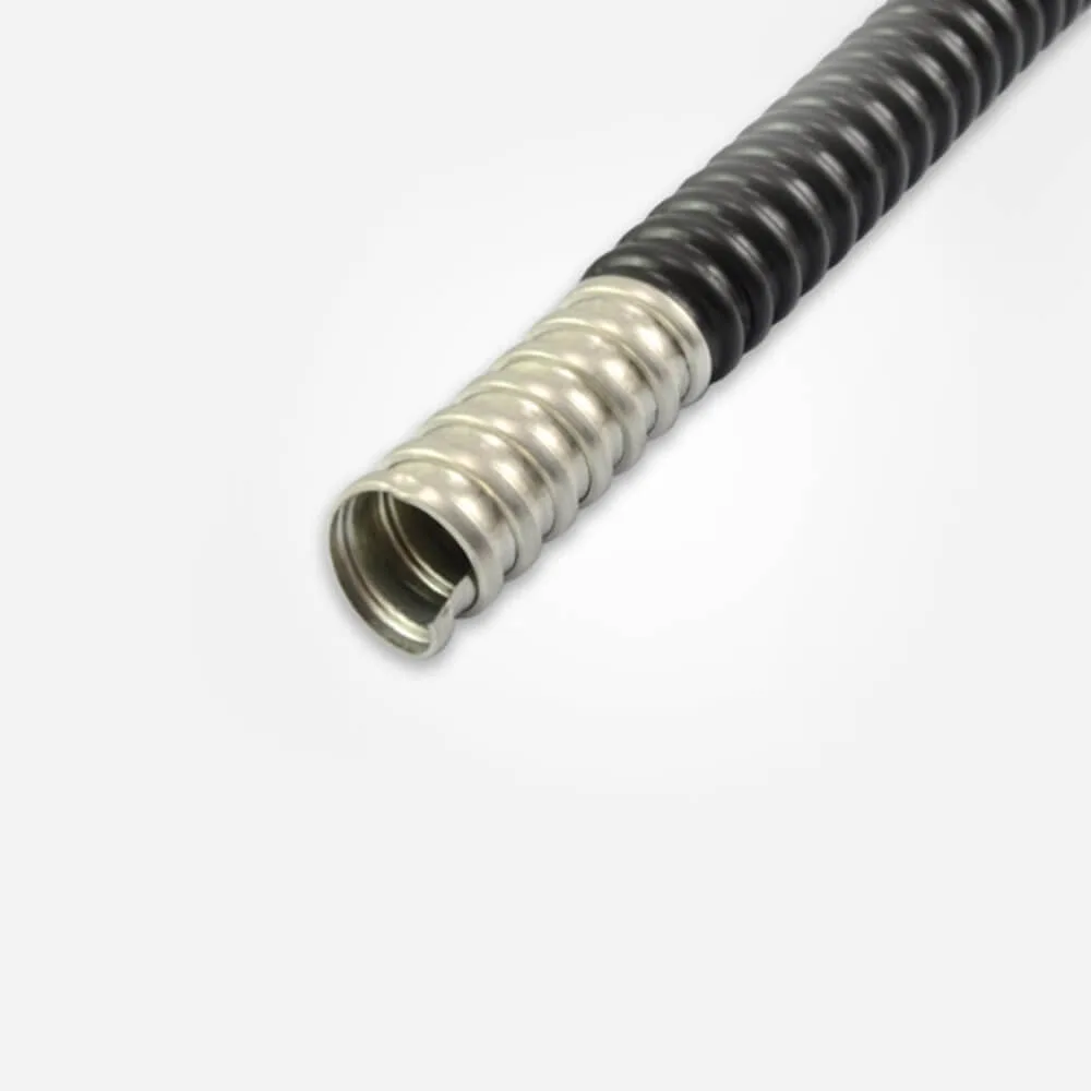 Conduíte Metal Flex Revestido 1'' Preto Copex