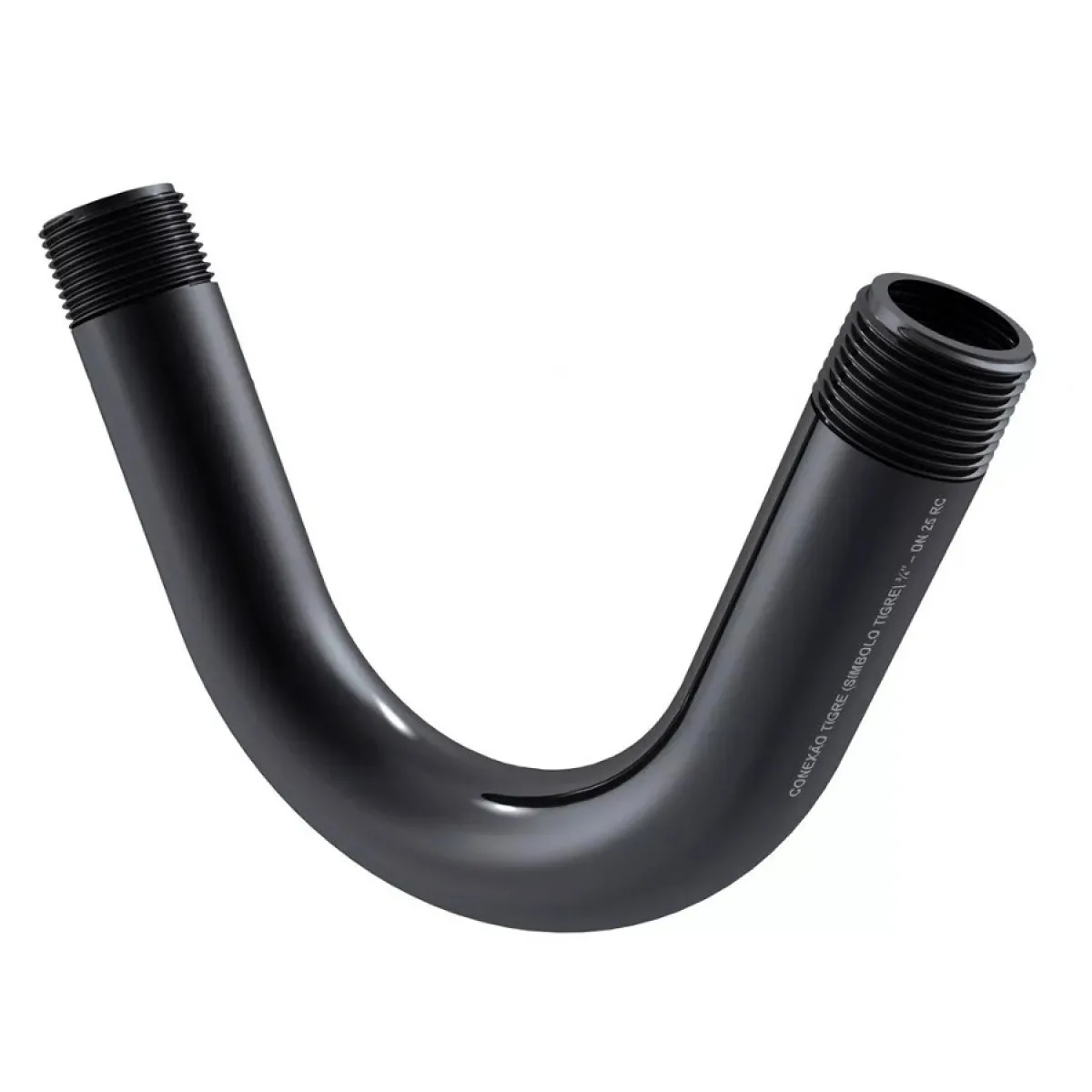 Curva 135° Pvc Roscável 2'' Preto