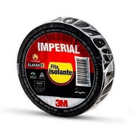 Fita Isolante 3m Imperial 18mm 5 Metros