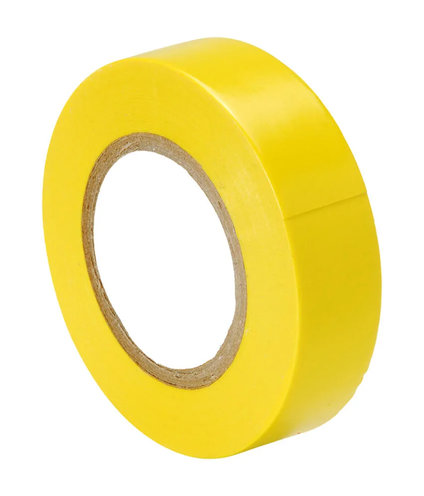 Fita Isolante Amarela 18mm x 10m