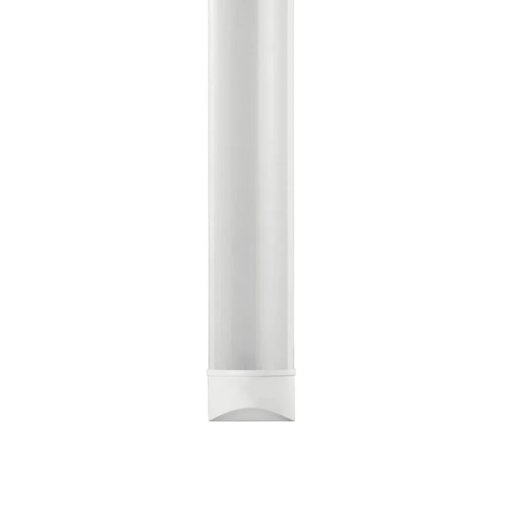 Luminária Tubular Sobrepor Led Linear 120Cm 36W Branco Frio Saime