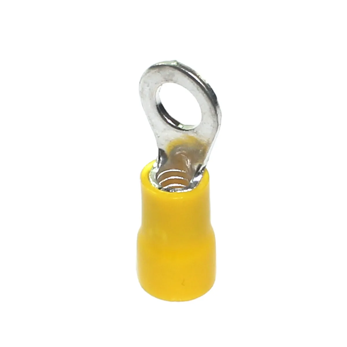 Terminal Olhal Plastico 25MM Amarelo AN3224 Crimper