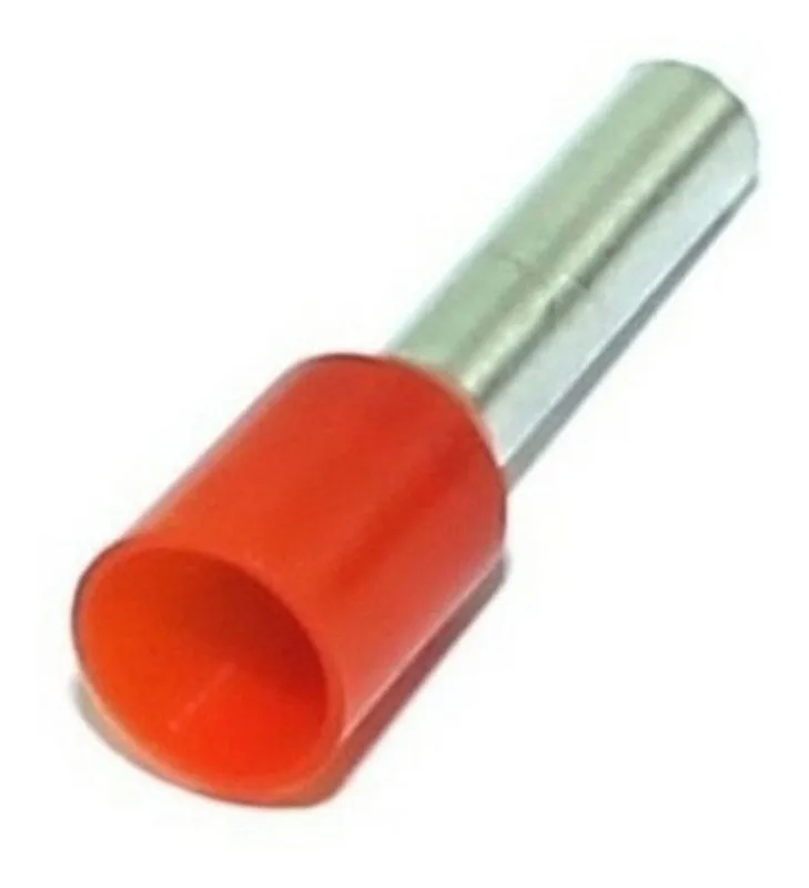 Terminal Tubular 4.00MM Laranja CT3609 Crimper