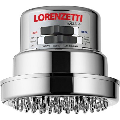 Chuveiro Elétrico Tradição Multitemperatura 220V 6800W Lorenzetti