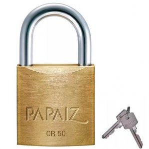 Cadeado Latão 50 mm Papaiz