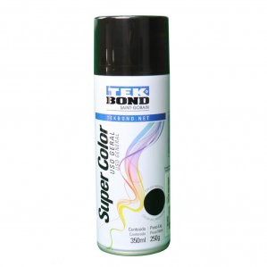 Tinta Spray Uso Geral Preto Bilho 350ML