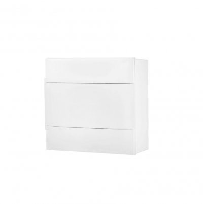 Quadro Sobrepor PVC Branco Para Disjuntor 4 Din Cemar