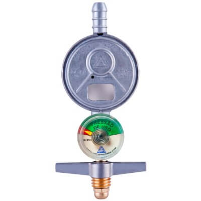 Regulador Para Gás Com Manômetro 505/01 Aliança