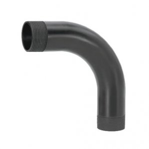 Curva 90° Pvc Roscável 1.1/4'' Preto