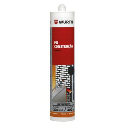 Adesivo PU40 Cinza Uso Geral 400g Wurth