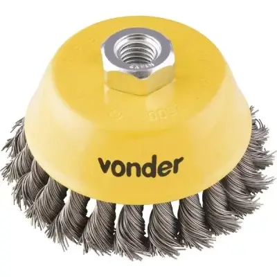 Escova Tipo Copo 3" Torcida Vonder