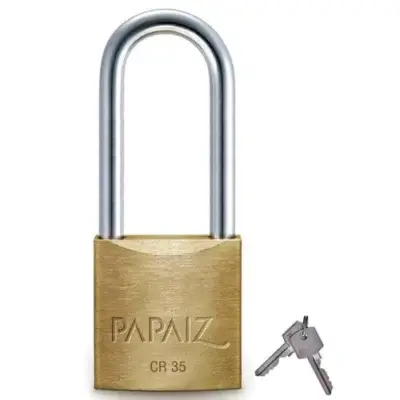 Cadeado Haste Longa 35/70mm Papaiz