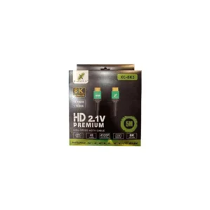 Cabo Hdmi 2.1 8k 5m Flex Premium Preto - X-cell